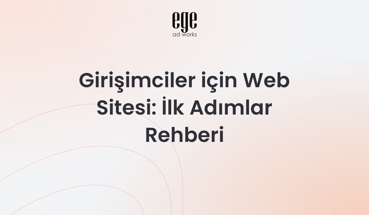 Girişimciler için Web Sitesi