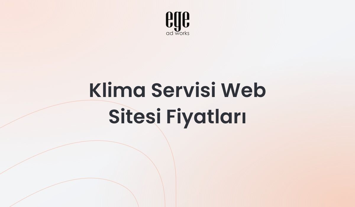 Klima Servisi Web Sitesi Fiyatları: Kapsamlı Rehber 2026