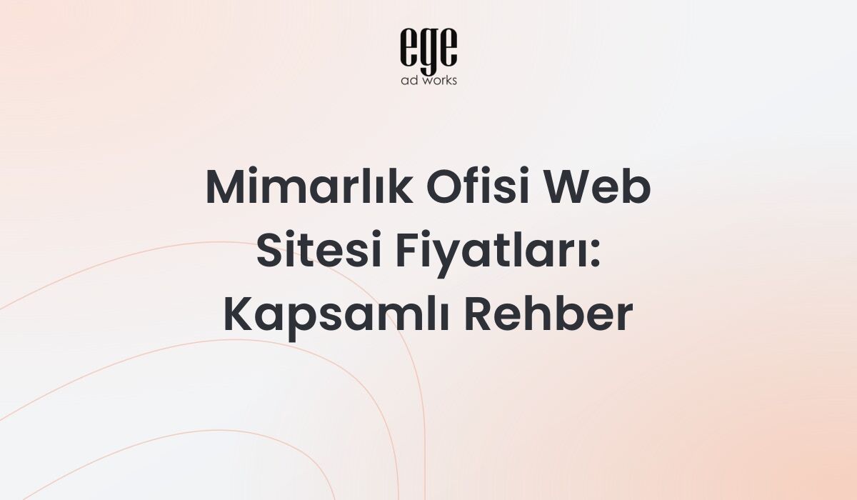 Mimarlık ofisi web sitesi fiyatları ve tasarım paketleri rehberi