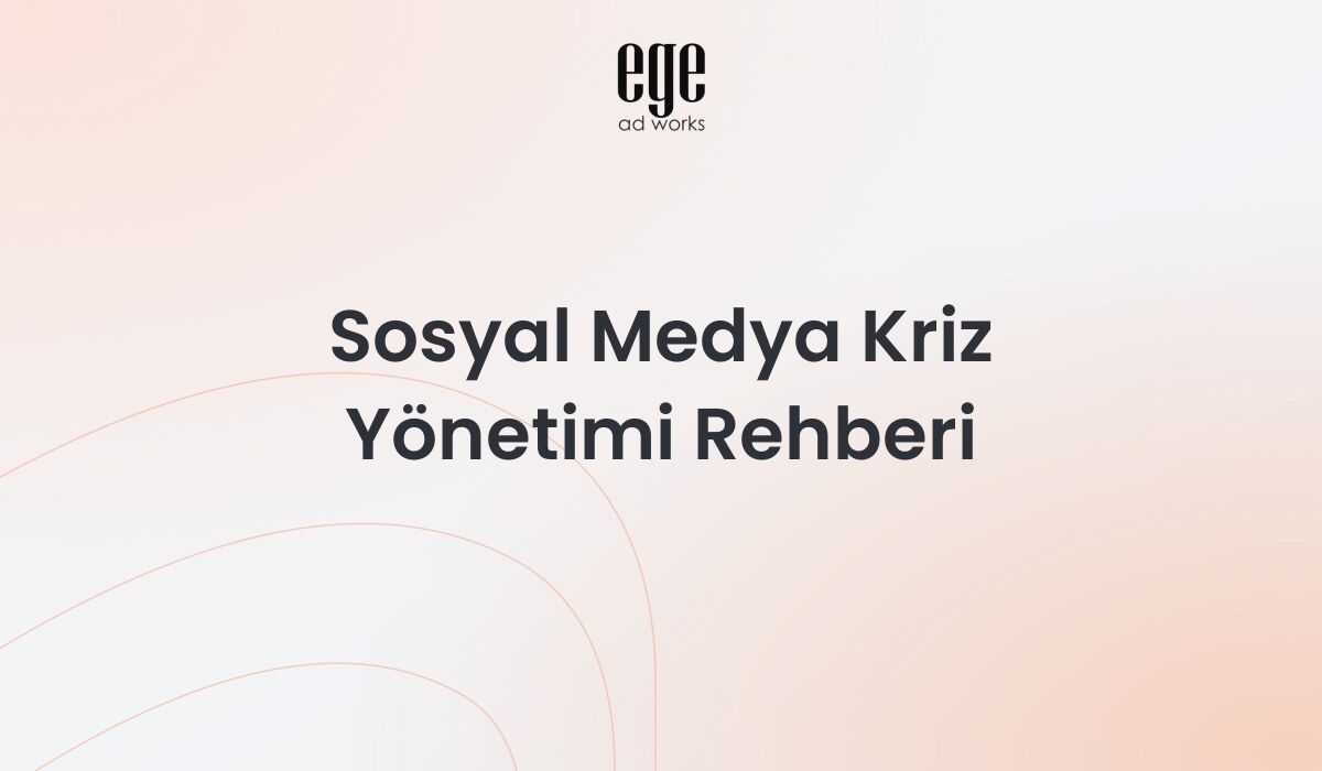 Sosyal Medya Kriz Yönetimi