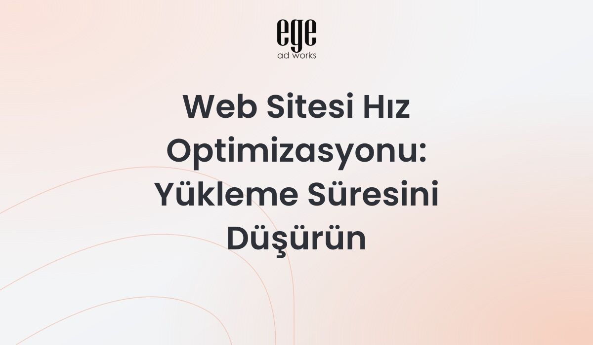 Web Sitesi Hız Optimizasyonu